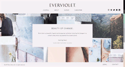 Desktop Screenshot of everviolet.com