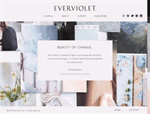 Tablet Screenshot of everviolet.com